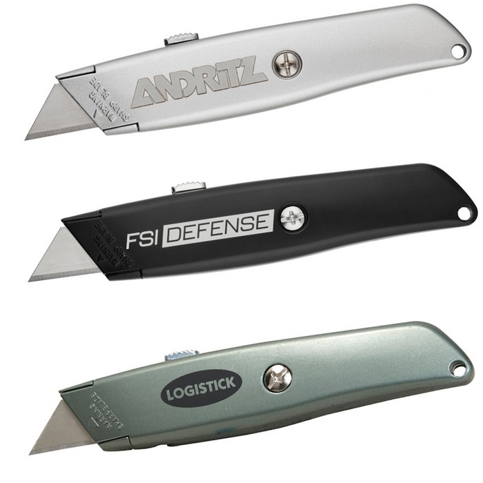 KST631600 Utility KNIFE With Retractable Blade And Custom Imprint